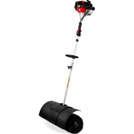 Eberth – Balayeuse thermique 3CV 2T largeur 60cm – Moteur 2 temps 52cc – Nettoyage efficace des surfaces extérieures – Pour chantiers et espaces verts (1/5)