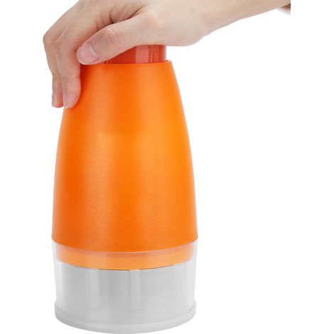 Hachoir Manuel à Ail et Gingembre avec 2 Boîtes de Rangement - Presse à Ail Pratique pour Cuisine (1/5)