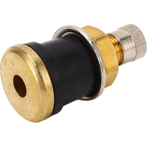 Lot de 20 valves de pneu tubeless en cuivre de 1 1/8 po pour camions, fourgonnettes, remorques et camping-cars, pour une performance stable et un diamètre de valve de 0,625 po. (1/5)