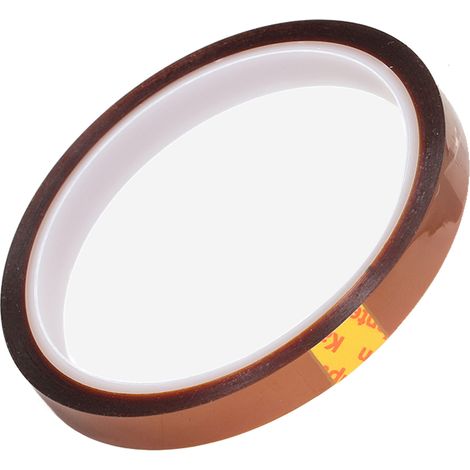 Polyimidband, 5 Rollen, 33 m, hochtemperaturisolierend, antistatisch, stark klebend, 10 mm breit, Heimwerkerzubehör (1/5)