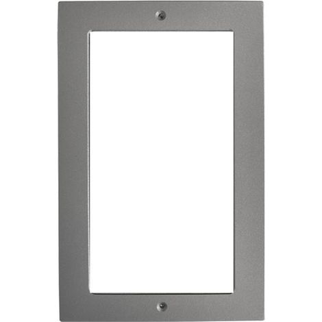 Urmet – Boîtier d'encastrement en zamak pour plaque de rue – Indice d'étanchéité IP45 – Dimensions 220x140x5mm – Compatible kit vidéo 2 fils (1/5)
