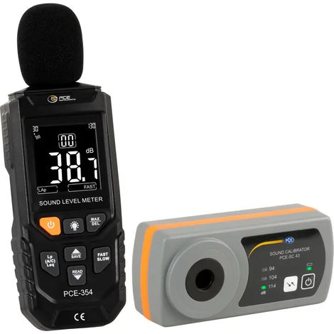 Herramienta de medición electrónica PCE Instruments pce-354-sc43 rango 30-130 dB (1/5)
