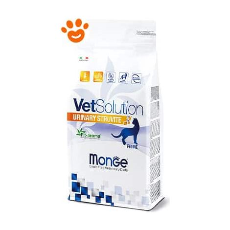 Monge Cat VetSolution Urinary Struvite  - Monge Cat VetSolution Urinary Struvite - Sacco Da 400 Gr