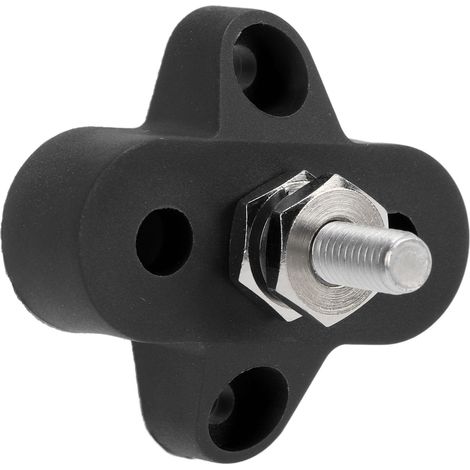 Distributeur électrique 48V DC M6, borne de jonction robuste pour voiture, bateau, camping-car, remorque - Noir, cosse de puissance (1/5)