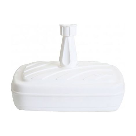 Parasol eda-plastiques base quadrata resistente alle intemperie 14l
