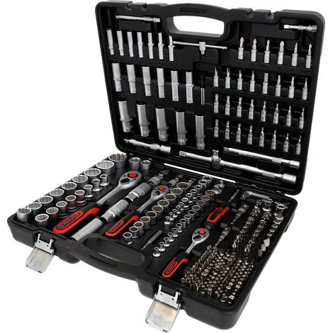 KS Tools 1/4+3/8+1/2 Steckschlüssel-Satz, 255-tlg (1/5)