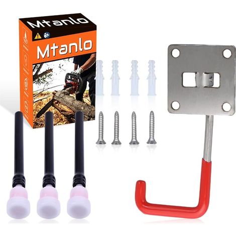 Crochet pivotant de rangement pour tronçonneuse et tube respiratoire pour Stihl MS250 021 023 025 028 029, crochet, tube respiratoire (1/5)