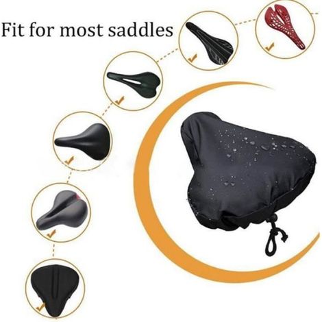 Housse De Selle - Imperméable Anti-pluie Et Anti-poussière Pour Vélo - Convient Pour Cyclisme Outdoor - 1 Pièce (1/4)