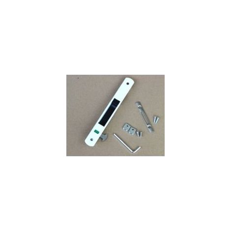 Porte Coulissante Fenêtre Crochet Serrure Serrure de Porte Coulissante (Blanc) (1/5)