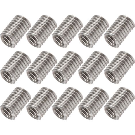 Lot de 50 inserts filetés 4-403D, bagues de réparation en acier, protection de vis, jeu américain, douilles de fixation. (1/5)