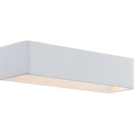 LED-vägglampa, vägglampa inomhus "Karam" aus aluminium / grå / zink für vardagsrum / matsal von Arcchio