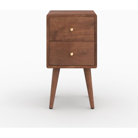 Table de chevet en bois de manguier - ORÉA