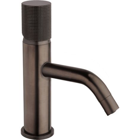 Grifo mezclador para lavabo de agua fría en metal de cañón PAINI Jewel
