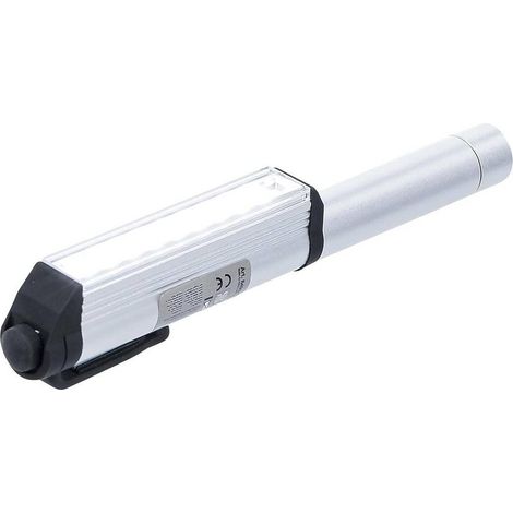 Lampe Stylo Aluminium 9 LED - Compacte 21,3 cm - Luminosité Puissante et Pratique - Zones Difficiles - D-Work