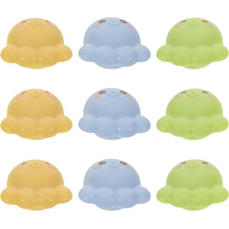 9 bouchons trop-plein, Ø25 cm, pour baignoire et trop-plein (1/5)