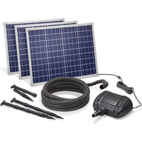 esotec Solar Bachlaufset WATERFALL 150/4300 Kompletset Solarbrunnen außen 101571 (1/5)