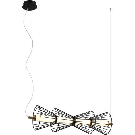Lámpara colgante LED 15W SANKE PND638494BK Italux (1/2)