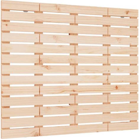 Maison Exclusive - Wand-Kopfteil 81x3x91,5 cm Massivholz Kiefer
