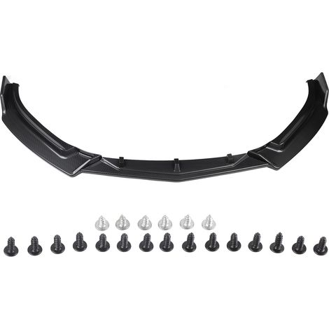 3x Frontspoiler in Carbonfaser-Optik für Mazda 3 Axela Stoßstange 2014-2019 (1/5)