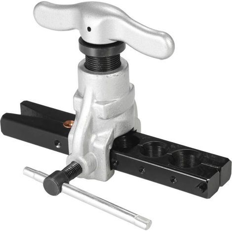 [JAMAIS UTILISÉ] Evaseur évasement Excentrique Réfrigération Tuyauterie 6 Tailles de Matrices 1/4-3 / 4inch Conique Excentrique de 45 Degrés pour Tuyau d'acier doux d'aluminium de laiton de cuivre.. (1/4)