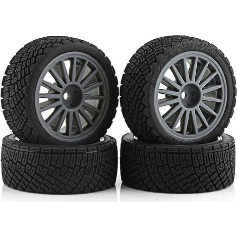 pneus en caoutchouc de 67 mm pour voitures de course RC 1/10 XV01, XV02, TT01, TT02 et PTG-2 (pièces de rechange). (1/5)