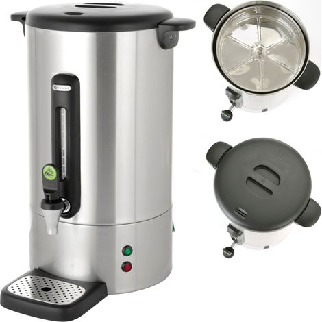 Caffettiera con rubinetto antigoccia, acciaio, Concept Line, 13 l - Hendi 211441 (1/5)