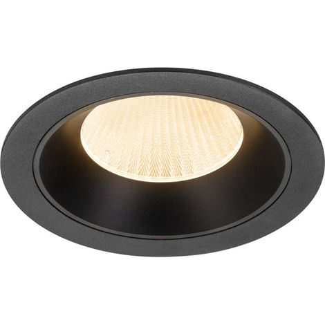 Encastré downlight NUMINOS® XL intérieur 2700 K 20° IP20 rond noir - SLV - 1009918