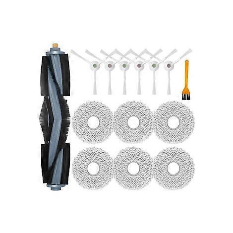Pièces de rechange pour aspirateur robot Floor 3 Station : brosse principale, chiffons et lingettes de nettoyage. (1/5)