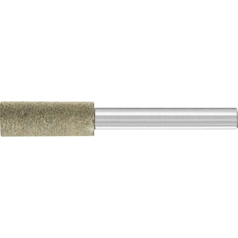 PFERD TOOLS Poliflex Schleifstift Zylinderform Ø 10x25 mm Schaft-Ø 6 mm Bindung LR Hart A120 10 Stk (1/4)
