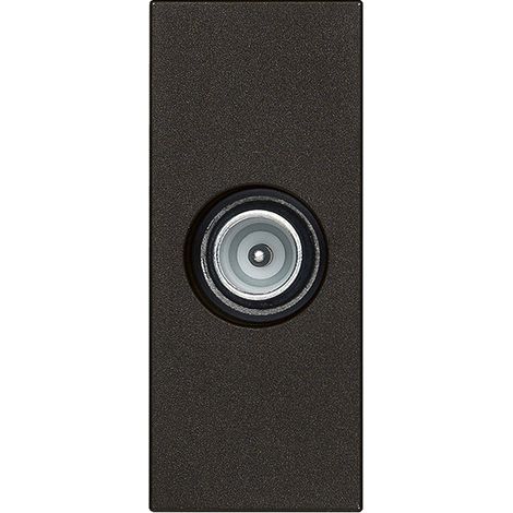 VIMAR - 30300.10G Presa TV-RD-SAT passante nero
