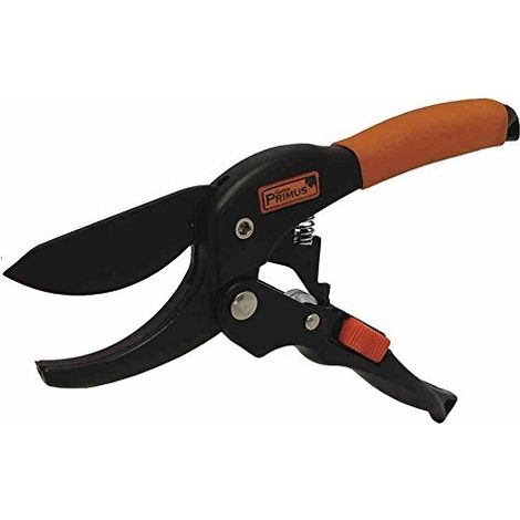 JARDIN PRIMUS SÉCATEUR/POWER LUBRIFIANT, NOIR/ORANGE, 22 X 5,5 X 1,6 CM -01000