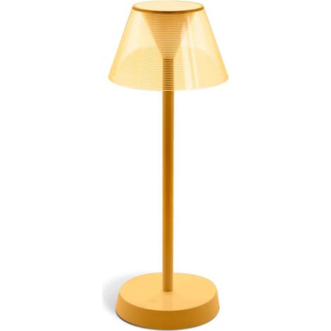 WD LifeStyle Lampada Diner H 34 Cm D 12,5 Cm Colore Senape