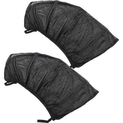 Pare-soleil arrière auto en maille respirante, protection UV anti-moustiques, rideau occultant pour camping (1/5)