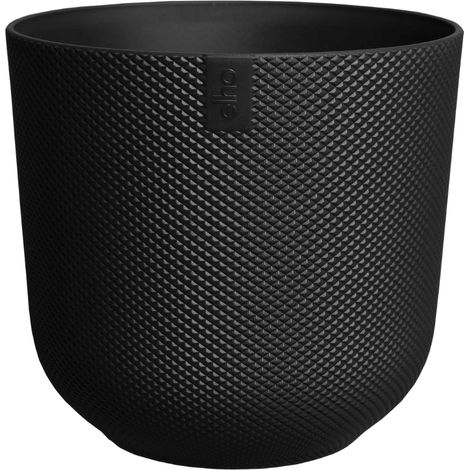 VASO JAZZ ROUND 19CM LIVING BLACK (1/5)