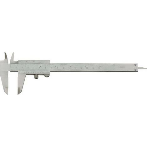 Pinza Alta Precisione Tasca Con Parallasse Senza Guida Lettura E Doppie Guide Prismatiche, Campo Di Misura: 150 Mm
