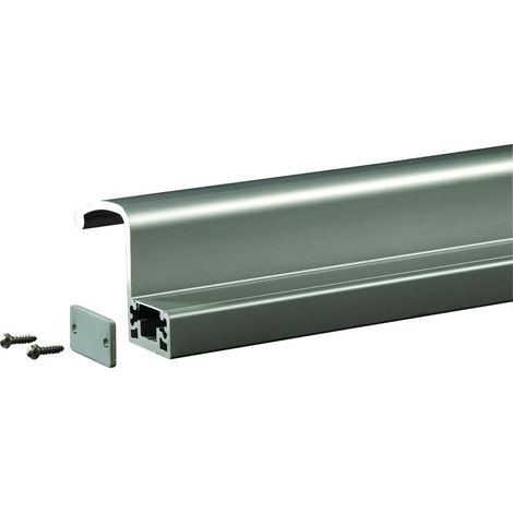 GROOM Tirador Interior Perfil 2500 mm para GRS300 - Plata - GRS398001