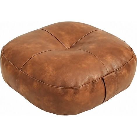 Coussin Sol Carré Rembourré , color to 6 , Côté 50 Cm × Hauteur 10 Cm (1/5)