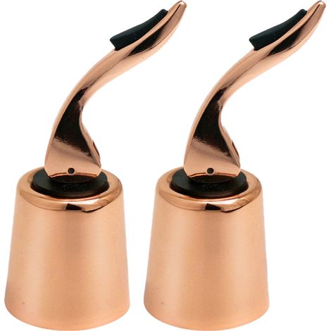 Bouchon Pour Vin Pétillant - En Acier Inoxydable Et ABS - Étanche Et Réutilisable - Pour Champagne Prosecco Cava - 1 Pièce (1/5)