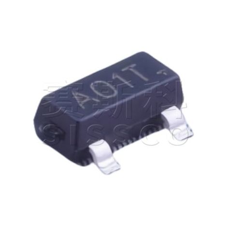 Hecote AO3400 N-Kanal-MOSFET, 30 V 5,8 A, SOT23 Oberflächenmontage, elektronischer Bauteilchip, 5 Stück.