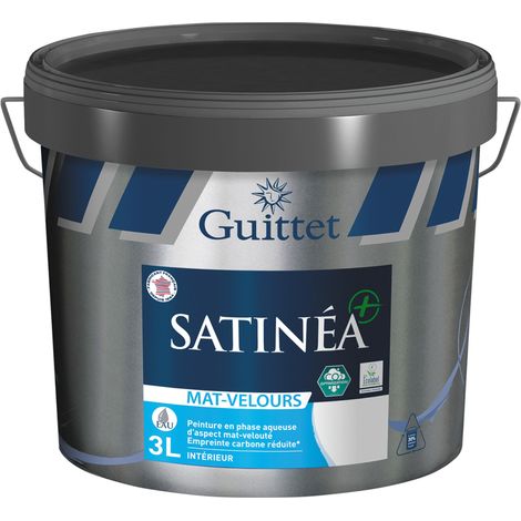 Pintura Guittet Satinéa+ Bc Mate Velours Blanco 3l - Guittet