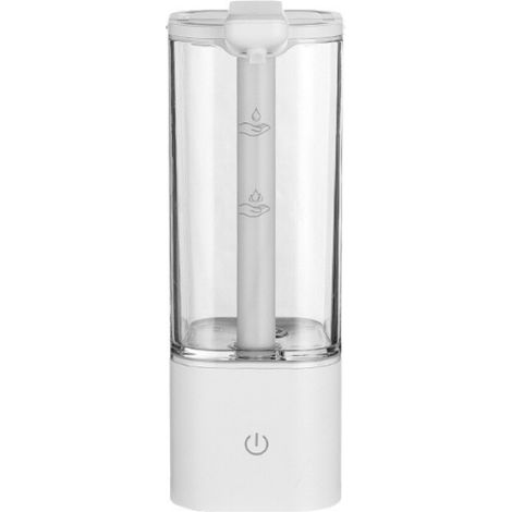 Distributeur à capteur intelligent Cozevdnt, blanc, alimentation USB/piles, support inclus
