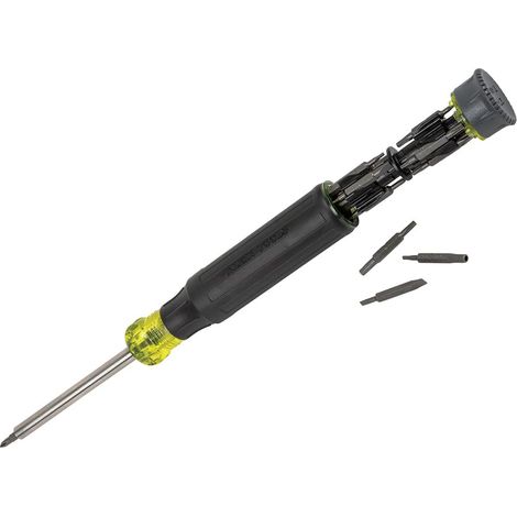 Klein Tools Cacciavite di precisione 32328, cacciavite multi-bit 27 in 1, punte per la riparazione di prodotti Apple, magnete in terre rare, riparazione elettronica (1/4)