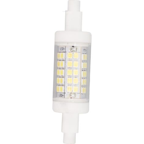 Ampoule LED R7s 80 mm 5 W à double culot, projecteur à LED blanc 6000 K, pour remplacement 220 V (1/5)