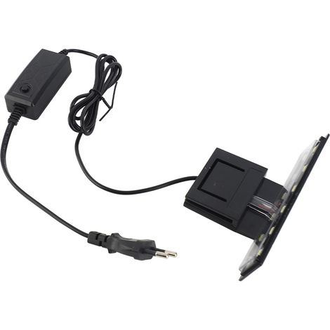 Lampe LED pour aquarium, clip réglable, design ultra-mince, résistante à l'eau, pour poissons et plantes aquatiques.-AquaForge (1/5)
