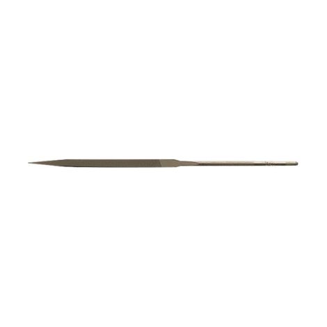 Herramienta de acabado Bahco triangular needle file corte liso 160 mm