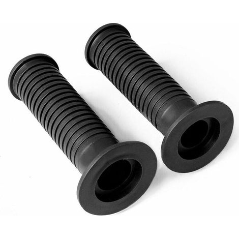 Poignées De Guidon - En Caoutchouc Noir - Diamètre Intérieur 22 Mm - Pour Moto BMW K1200GT K1200LT K1200R K1200RS K1200S R850C R850GS R850R - Lot De 2
