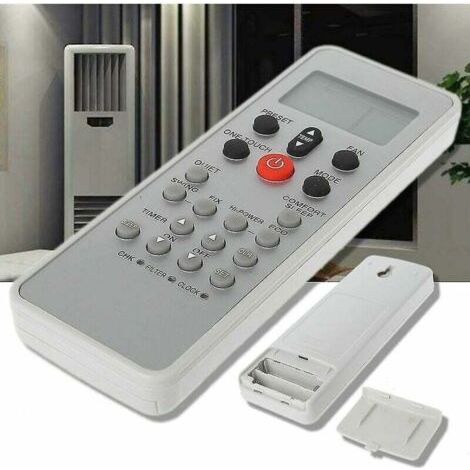 Télécommande de climatiseur Toshiba WH-L03SE – Matériau ABS – Alimentation 2 piles AAA – Faible consommation d'énergie (1/4)