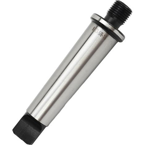 Mandrin de perçage fileté 5/8" avec cône Morse MT3 en acier au manganèse, pour fraiseuse, longueur 16mm (1/5)