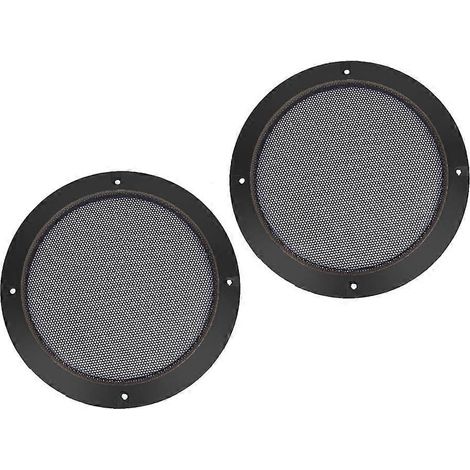 Rundes Schutzgitter für Lautsprecher, Metallgewebe, 2 Stück - Durchmesser 5 cm (2 Zoll)
