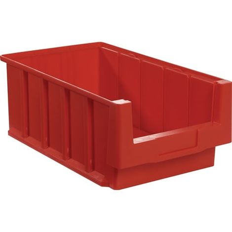 LA-KA-PE  Caja  de  estante  VKB  L400  x  A230  x  H150  mm  rojo  PP  -  VKB400/230  ROJO (1/3)